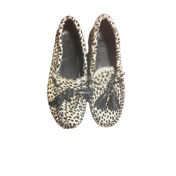 Zara calf hair moccasins sz 40/9 - Picture 3 of 5